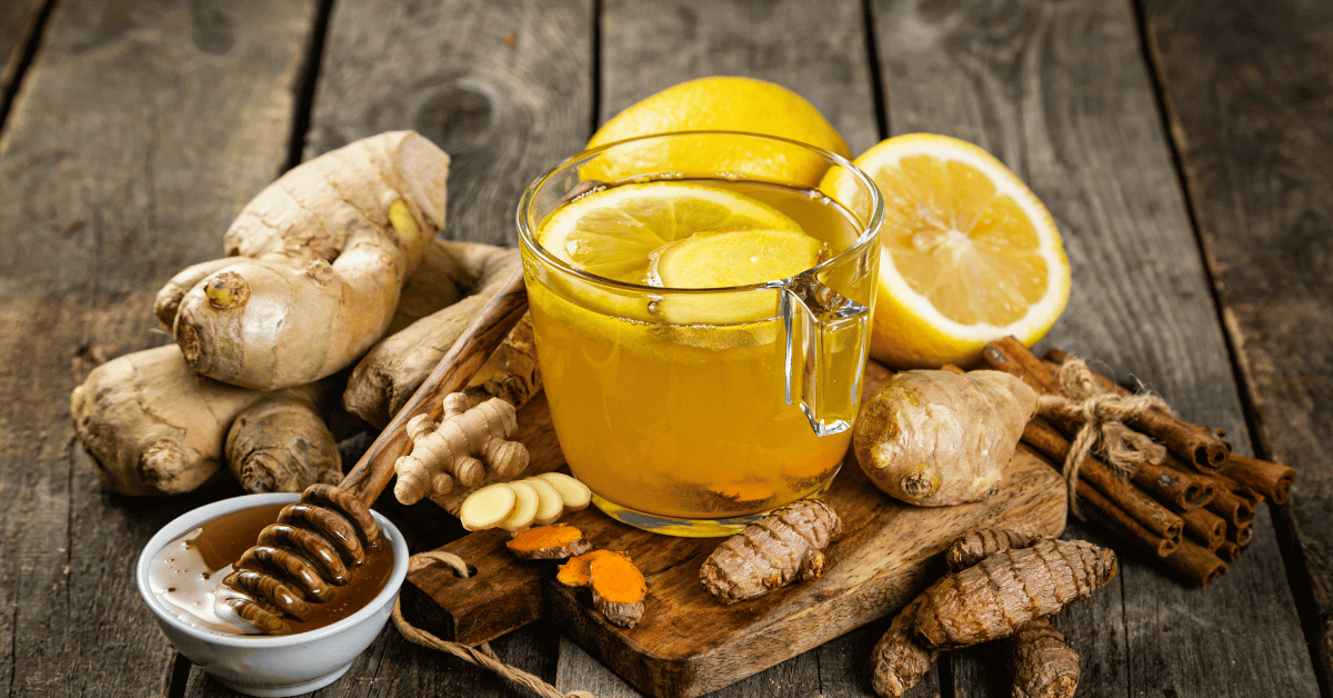 “Organic turmeric and ginger with a morning immunity shot — Miracle Organics”